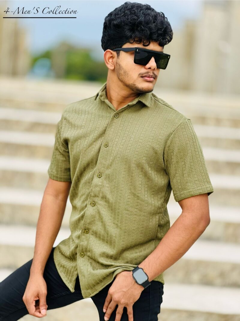 Cotton Short Sleeve Shirt - Image 3